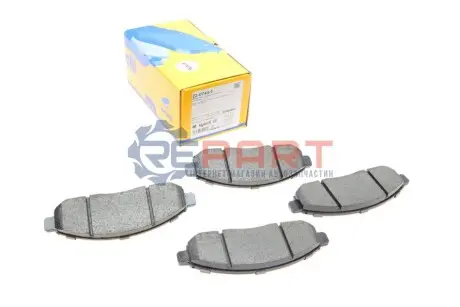 Колодки гальмівні (передні) Nissan Leaf (ZE0)/NV200 10 Metelli 2207431 Купити в Україні