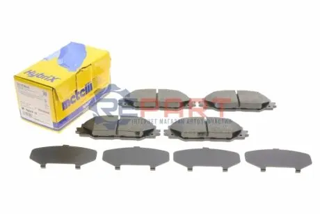 Тормозные колодки, дисковый тормоз.) Metelli 2207480 Купить в Украине