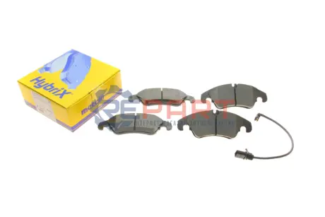 Колодки гальмівні (передні) Audi A6/A7/Q5 08-(з датчиком) Metelli 2207754K Купити в Україні