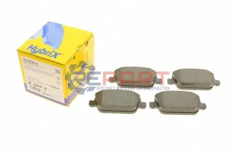 Колодки гальмівні (задні) Ford Focus/Galaxy/Mondeo/S-Max/Kuga 05-15 Metelli 2207800 Купити в Україні