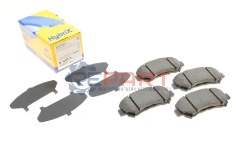 Фото Колодки гальмівні (передні) Nissan Rogue/Qashqai/X-Trail/Teana 07-13/Juke 10- Metelli (2207920) зображення 1