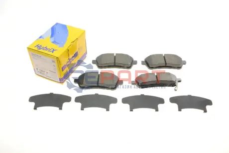 Фото Колодки гальмівні (передні) Ford Fiesta 08- Metelli (2207930) зображення 1