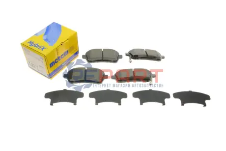 Колодки гальмівні (передні) Ford Fiesta VI 08-/Mazda 2 07-15/Subaru Justy 07 Metelli 2207931 Купити в Україні