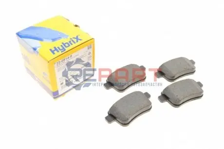 Фото Колодки гальмівні (задні) Renault Kangoo 08-/MB Citan 12- Metelli (2208140) зображення 1