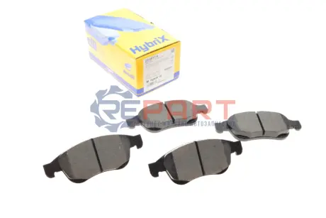 Фото Колодки гальмівні (передні) Dacia Dokker/Duster/Lodgy/Nissan Juke/Renault Clio V/Kangoo 10- Metelli (2208170) зображення 1