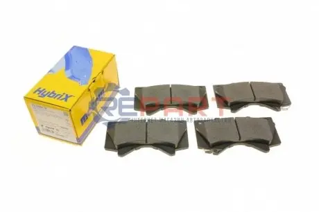 Колодки гальмівні (передні) Toyota Land Cruiser Prado 09-/200/Sequoia/Tundra/Lexus LX 07 Metelli 2208210 Купити в Україні