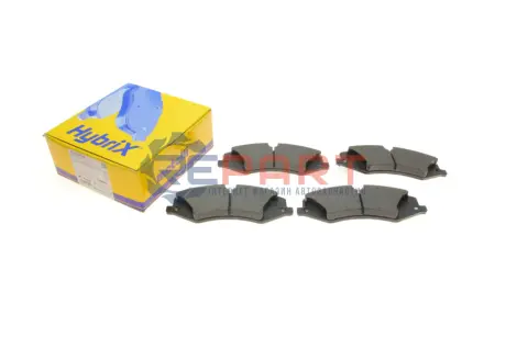 Фото Колодки гальмівні (передні) Land Rover Discovery IV/V 09-/Range Rover III/IV/Sport I/II 06- Metelli (2208366) зображення 1