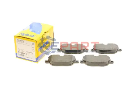 Колодки гальмівні (задні) Land Rover Range Rover III/Sport I/II 09 Metelli 2208370 Купити в Україні
