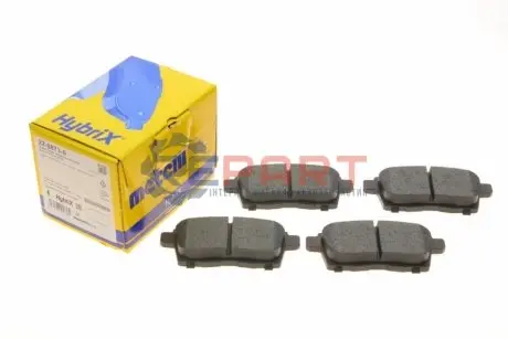 Фото 1 — Колодки гальмівні (задні) Mazda CX-7 06-14/CX-9 07- Metelli (2208730) Фото Колодки гальмівні (задні) Mazda CX-7 06-14/CX-9 07- Metelli (2208730) зображення 1