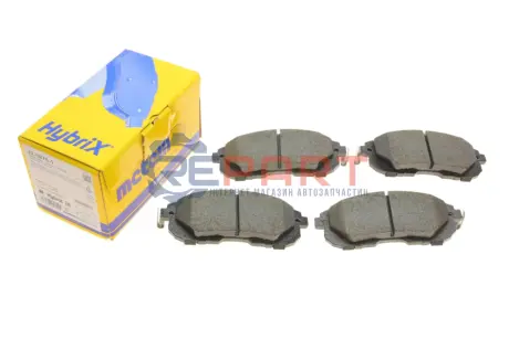 Фото Колодки гальмівні (передні) Nissan Juke/Pulsar/Tiida 07- Metelli (2208761) зображення 1