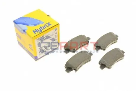 Колодки гальмівні (задні) Kia Sportage/Ceed/Rio/Optima/Hyundai Accent/i10/i20/i30/i40/Elantra 10- Metelli 2208861 Купити в Україні