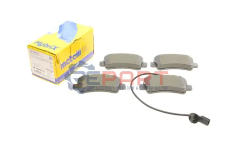 Фото 1 — Колодки гальмівні (задні) Renault Master III/Opel Movano B/Nissan NV400 10- (+датчик)(однокатковий) Metelli (2208990) Фото Колодки гальмівні (задні) Renault Master III/Opel Movano B/Nissan NV400 10- (+датчик)(однокатковий) Metelli (2208990) зображення 1