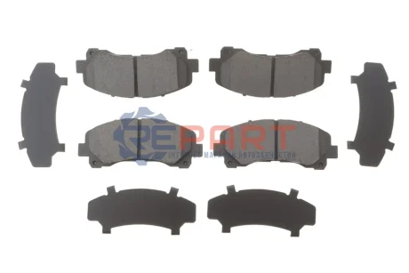 Колодки гальмівні (передні) Isuzu D-Max 2.5-3.0 DiTD/CRDi 02 Metelli 22-0902-0 Купить в Украине