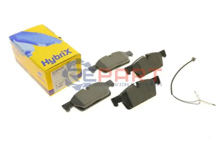 Колодки гальмівні (передні) Peugeot 508 I 10-18 (+датчик) Metelli 2209160K Купити в Україні