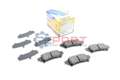 Колодки гальмівні (задні) Lexus RX 08-15 Metelli 2209390 Купити в Україні