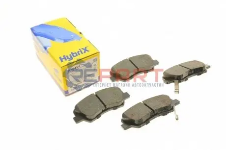 Фото Колодки гальмівні (передні) Hyundai Accent IV 10-/ i20 14-/Solaris 17-/Kia Rio III 11- Metelli (2209430) зображення 1