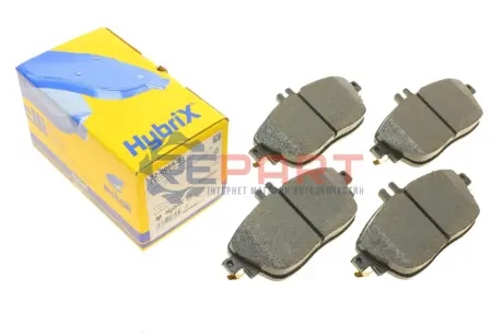 Фото Комплект тормозных колодок Metelli (2209650) изображение 1