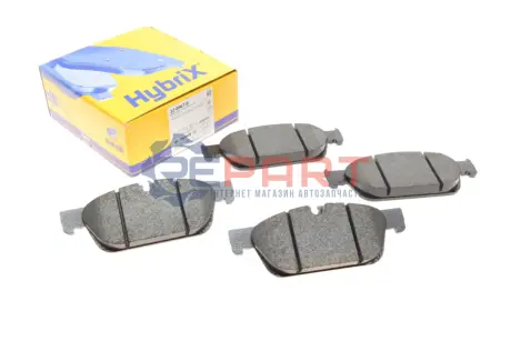 Фото Колодки гальмівні (передні) MB M-class/GLE (W166) 11-18/GL-class (X166) 12-19 Metelli (2209670) зображення 1