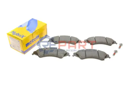 Колодки гальмівні (передні) Ford Ranger 11 Metelli 2209710 Купити в Україні