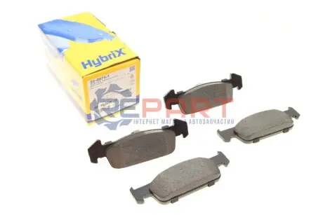 Фото Колодки гальмівні (передні) Dacia Logan II/Sandero II 12-/Renault Logan 11-/Sandero 13/Clio IV 18- Metelli (2209751) зображення 1