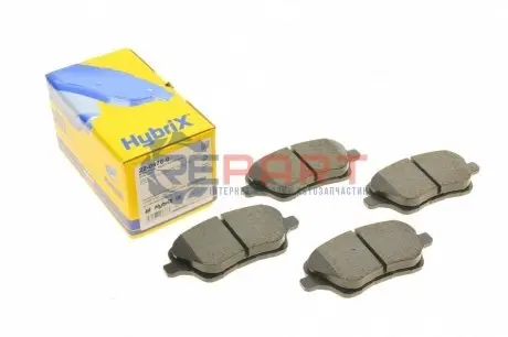 Колодки гальмівні (передні) Ford Transit Courier/Tourneo Courier 14-/Fiesta VI 08-/B-Max 12 Metelli 2209760 Купити в Україні