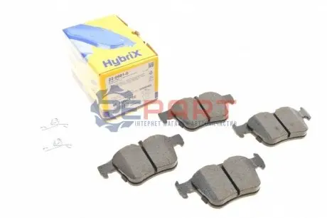 Колодки гальмівні (задні) Skoda Kodiaq/SuperB/VW Touran/Passat B8 14-/Golf/Seat/Audi A3 12-/Q3 18- Metelli 2209810 Купити в Україні