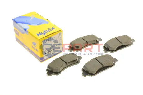 Фото Колодки гальмівні (передні) Citroen C4 Cactus 14-/Peugeot 301 12-/308 II 13- Metelli (2209820) зображення 1