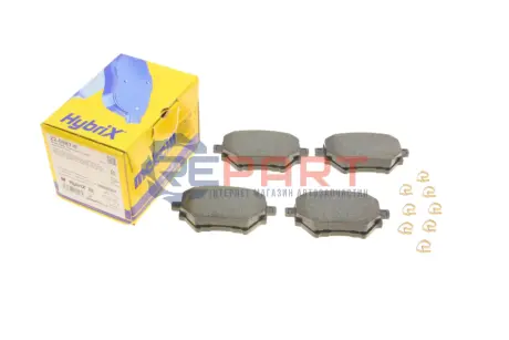 Фото Колодки гальмівні (задні) Citroen C4/Berlingo/Peugeot 308/508/3008/Partner/Opel Combo 13- Metelli (2209870) зображення 1