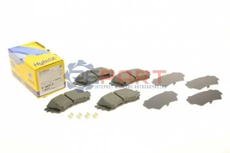 Колодки гальмівні (передні) Mazda 6 12- Metelli 2209940 Купити в Україні