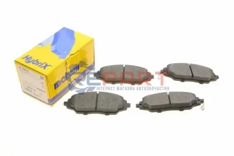 Колодки гальмівні (передні) Chevrolet Aveo 1.2-1.6 11- Metelli 2210080 Купити в Україні