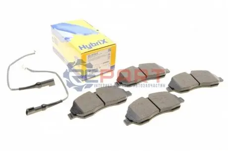 Колодки гальмівні (передні) Ford Tourneo Custom/Transit Custom/Transit V363 12- (+датчики) (спарка) Metelli 2210320 Купити в Україні