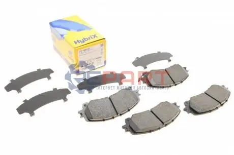 Фото Колодки гальмівні (передні) Nissan Rogue 07-13/X-Trail/Infiniti Q50/Q60/QX50 13-/Renault Koleos 16- Metelli (2210820) зображення 1