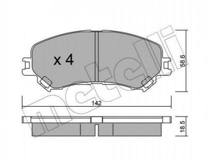 Автозапчасть Metelli 2211110