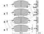 Фото Колодки гальмівні (передні) Honda CR-V V 17 Metelli (22-1153-0) зображення 1