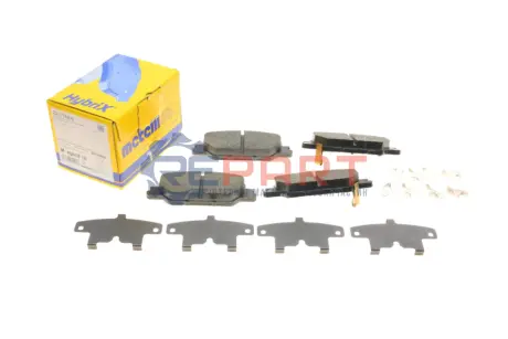 Комплект тормозных колодок (дисковых).) Metelli 22-1154-0 Купить в Украине