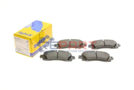 Колодки гальмівні (передні) Subaru Impreza/Outback/XV 17 Metelli 22-1161-0 Купити в Україні
