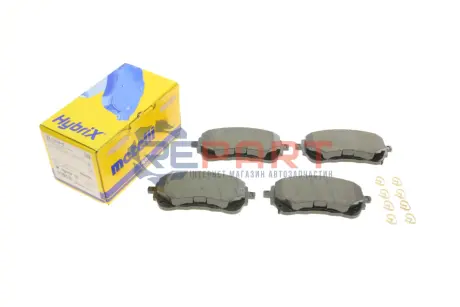 Колодки гальмівні (передні) Toyota Corolla XII 18-/Suzuki Swace 20- (з датчиком) Metelli 22-1234-0 Купити в Україні