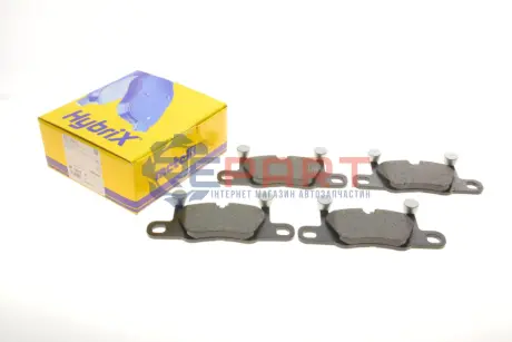 Фото Колодки гальмівні (задні) Porsche 911 12- Metelli (22-1258-0) зображення 1