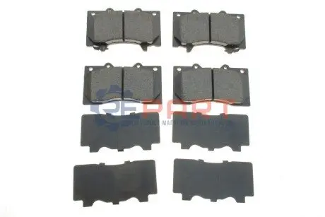 Колодки гальмівні (передні) Nissan Patrol 10- (+ датчики) Metelli 2212790 Купити в Україні