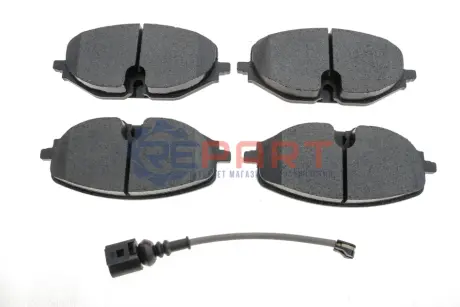 Фото Колодки гальмівні (передні) Audi A3/Skoda Octavia/Seat Leon/VW Golf VIII 19-/Caddy 20- (+датчики) Metelli (2212800) зображення 1