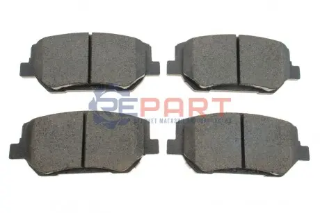 Колодки гальмівні (передні) Hyundai Santa Fe 18- (+ датчики) Metelli 2212970 Купити в Україні