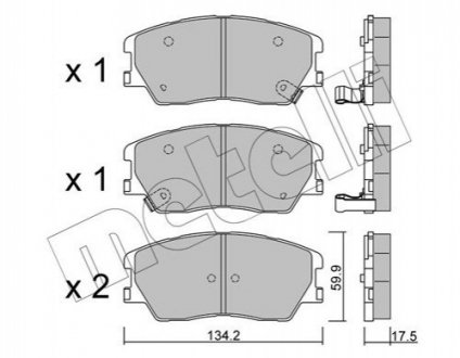 Автозапчасть Metelli 2213050