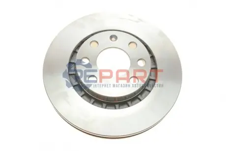 Фото Диск гальмівний (передній) Opel Astra F/Vectra 92-02/Kadett E 84-93/Daewoo Lanos 97- (256x24) (вент.) Metelli (230166) зображення 1