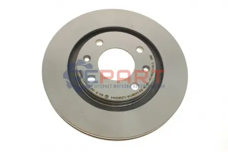 Фото Диск гальмівний (передній) Citroen Berlingo/Peugeot Partner 96-15/206/306 94-/405 (265.8x20.5) (вент) Metelli (23-0191) зображення 1