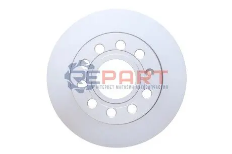 Диск гальмівний (задній) Audi A3/Skoda Octavia 03-/VW Caddy/Golf 04-15 (253x10) (з покр.) (повний) Metelli 230724C Купити в Україні