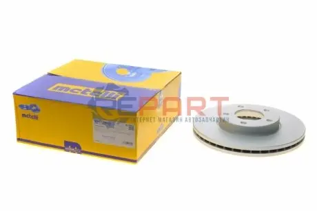 Диск гальмівний (передній) Mazda 3 03-14/Mazda 5 05- (278x25) (з покр.) (вент) Metelli 230729C Купити в Україні