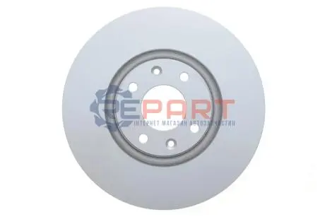 Фото Диск гальмівний (передній) Citroen C4 04-13/Peugeot 207/308 07-14/307 03-09 (302x26) (з покр) (вент.) Metelli (230751C) зображення 1