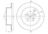 Диск тормознойSUBARU CROSSTREK 12- TYL Metelli 231487C (фото 1)