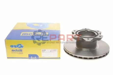 Диск гальмівний (задній) MB Vario 614 (324х30) (+ABS) (вентильований) Metelli 231679 Купити в Україні