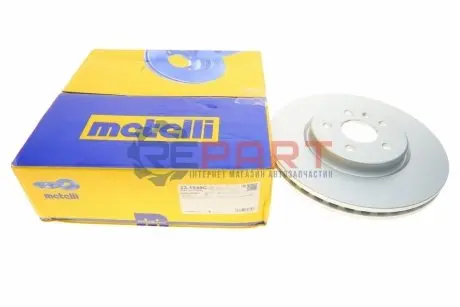 Фото Диск гальмівний (передній) Opel Astra K 15- (300x26) R16 Metelli (23-1849C) зображення 1